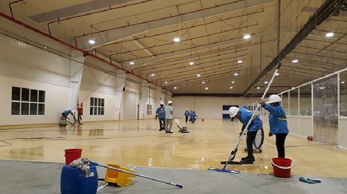 Vệ sinh nhà xưởng